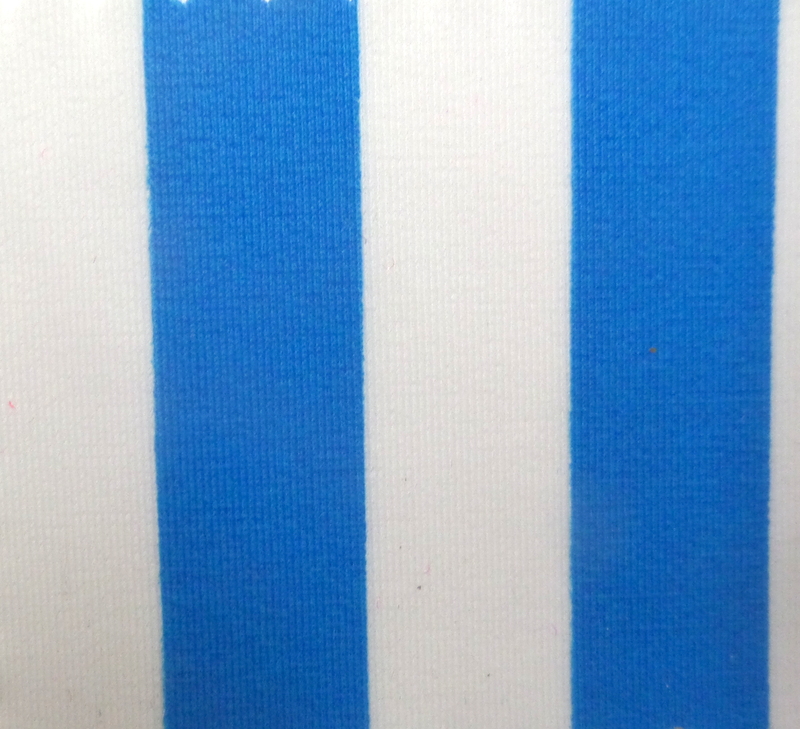 4.Caribbean-White 1/2" New Stripes